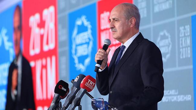 AK Parti Genel Bakanvekili Kurtulmu: nsanlk tarihi boyunca byle bir tablo ortaya kmad 