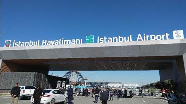 stanbul'un Yeni Havalimannn tabelas asld