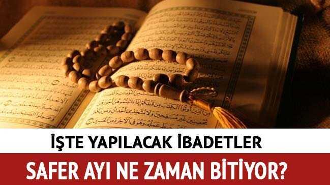 Safer ay 2018 ne zaman bitiyor" Safer ay son aramba duas namaz yaplacak ibadetler nedir"