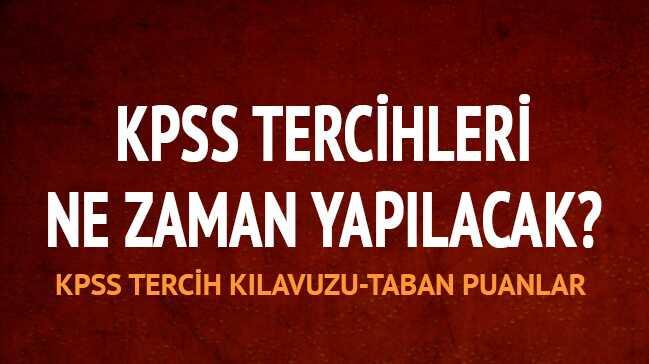 KPSS tercih klavuzu yaynland m"