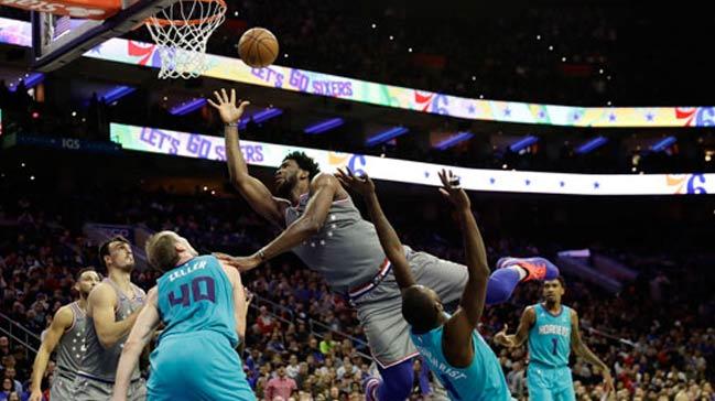 Sixers'ta Embiid'den 42 say