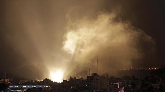 galci srail, Gazze'deki El Aksa televizyonunu vurdu