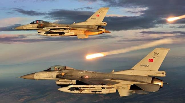 TSK'dan hava harekat: 19 PKK'l terrist etkisiz hale getirildi