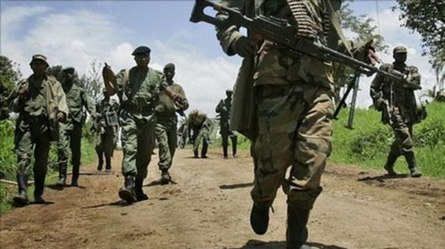 Kongo'da dzenlenen cenaze treninde bir askerin at ate sonucu 5 kii ld