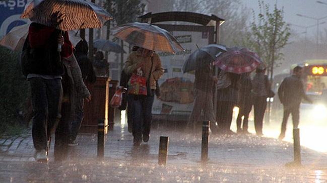 Meteorolojiden saanak uyars: Marmara, Ege, Bat Akdeniz, Karadeniz,  Anadolu'da etkili olacak