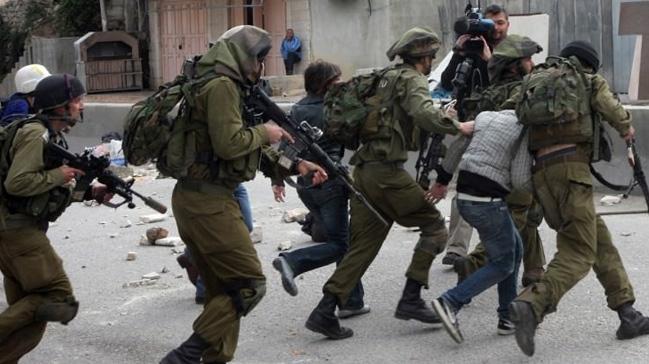 Katil srail gleri 9 Filistinliyi gzaltna ald
