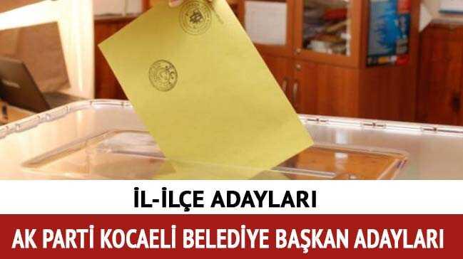 Tahir Bykakn kimdir nereli ka yanda" AK Parti Kocaeli belediye bakan aday son dakika kim"