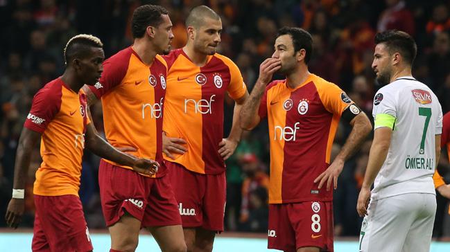 Galatasaray sahasnda Atiker Konyaspor ile 1-1 berabere kald