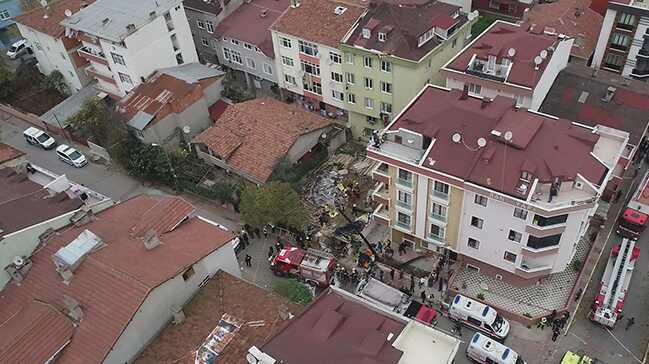 stanbul Sancaktepe'de askeri helikopter dt: 4 askerimiz ehit oldu