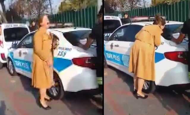 Trafik polisine lk atan kadn retmen kimdir" lk atan kadn retmen videosu izle