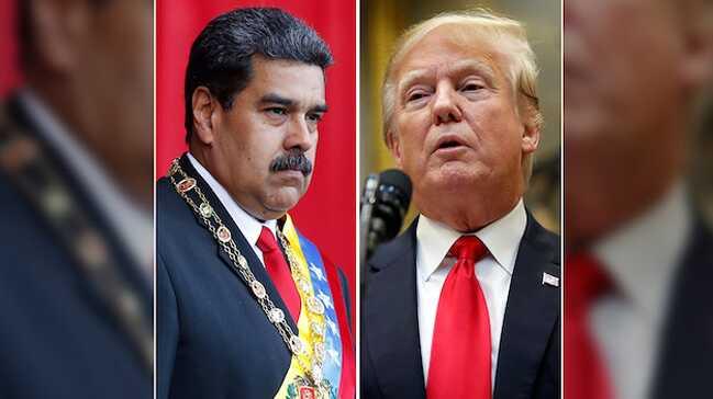 Venezuela lideri Maduro Trump' Hitler'e benzetti