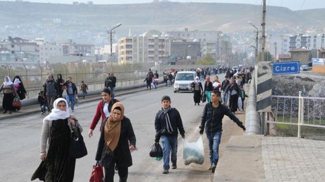 Cizre'de terr madurlar evlerine kavuuyor