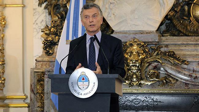 Arjantin Devlet Bakan Mauricio Macri: Dnya yanmzda olmakta kararl 