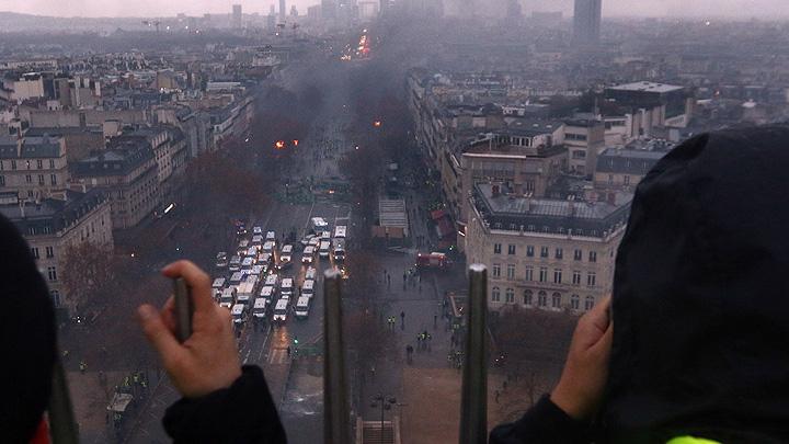 Paris'teki son gsterin faturas ar oldu