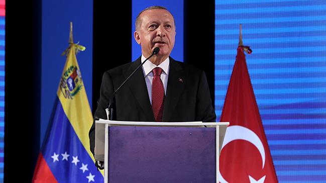 Bakan Erdoan: Venezuelann ihtiyalarnn byk bir ksmn karlayabilecek imkana sahibiz