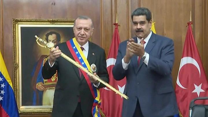 Cumhurbakan Erdoan: Caracas'ta bir cami inaat iin yer talebinde bulundum, sayn Maduro da bunu uygun buldu