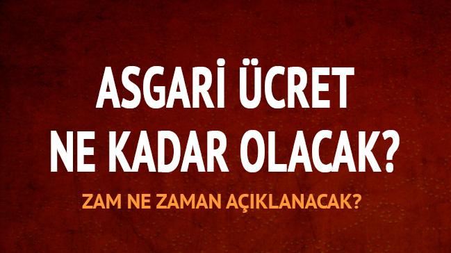 Asgari cret zamm iin geri saym heyecan