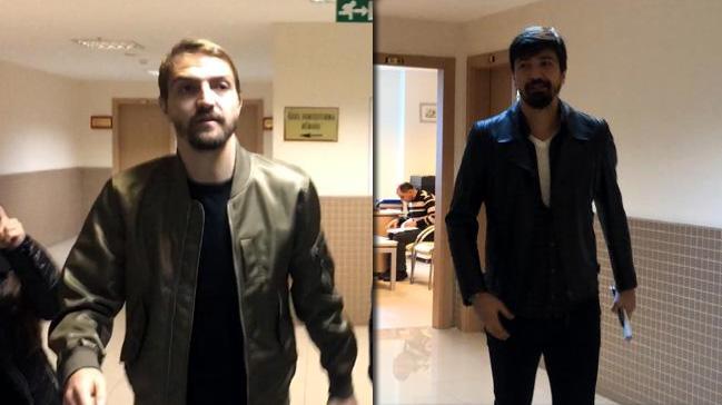 Caner Erkin ve Tolga Zengin derbi soruturmas kapsamnda ifade verdi