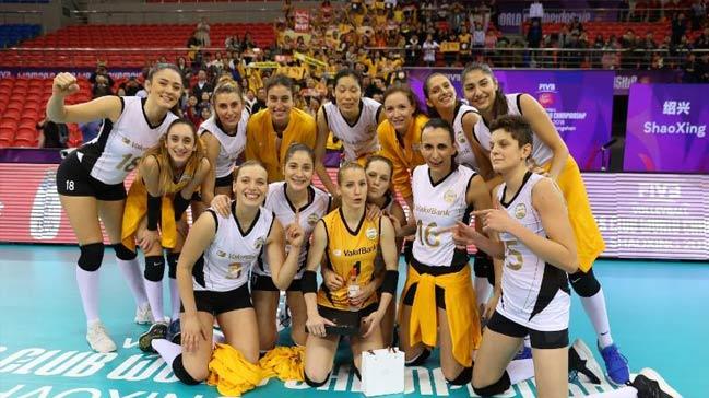 VakfBank, Dnya ampiyonas'nda 2'de 2 yapt