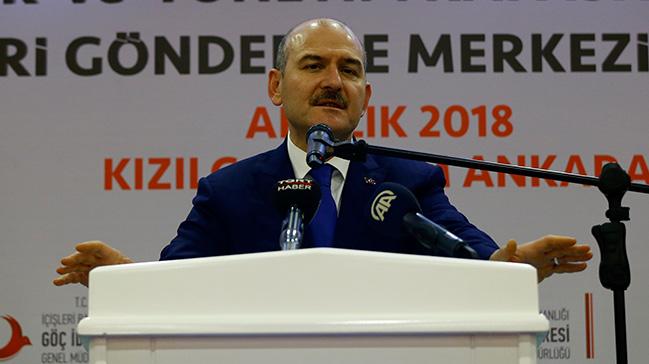 ileri Bakan Soylu: Dnyada enerjinin en gvenli gei sahas Trkiye'dir