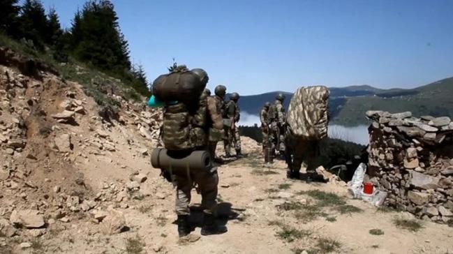 PKK'l terristler Karadeniz'de barnamad