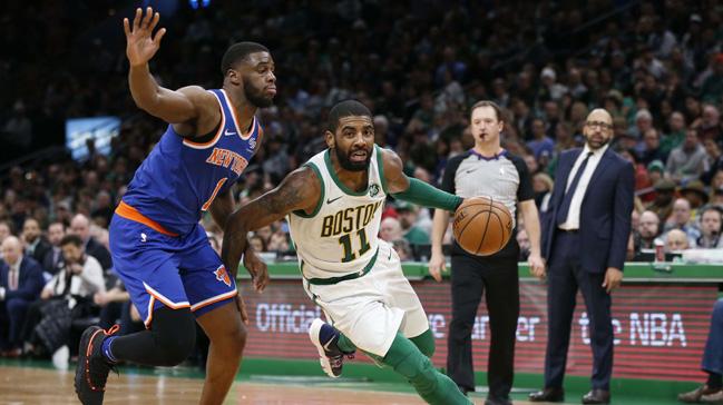 Boston Celtics, konuk ettii New York Knicks'i 128-100 malup etti