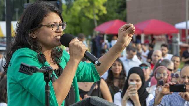 ABD'li Mslman kadn siyaseti Tlaib, ABD Bakan Trump' rklkla sulad