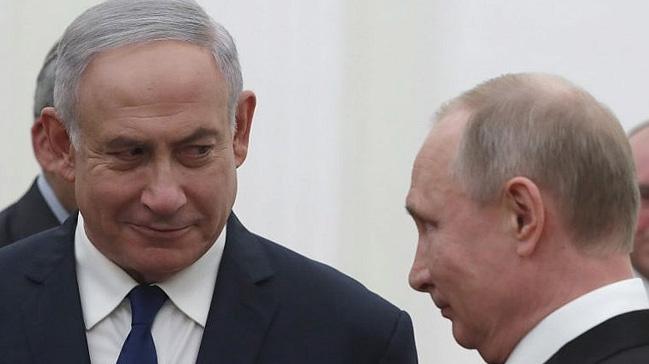 Putin ile Netanyahu telefonda grt