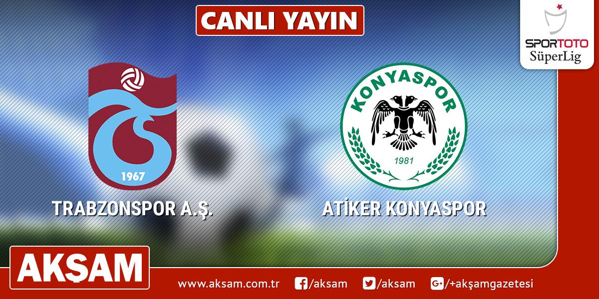 Trabzonspor - Konyaspor | CANLI ANLATIM