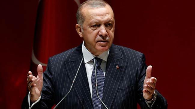 Cumhurbakan Erdoan: Onlarn AK Parti ats altnda yeri yok