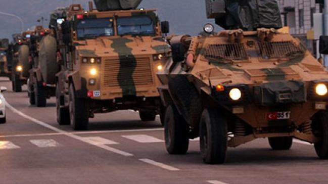Hatay snrna 30 zrhl personel tayc askeri ara sevk edildi