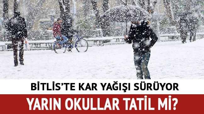 bitlis  yarn okullar tatil mi  bitlis kar tatili  valilik  meb  kar tatili  bitlis okul tatili  okul  tatil fotoraflar resimleri
