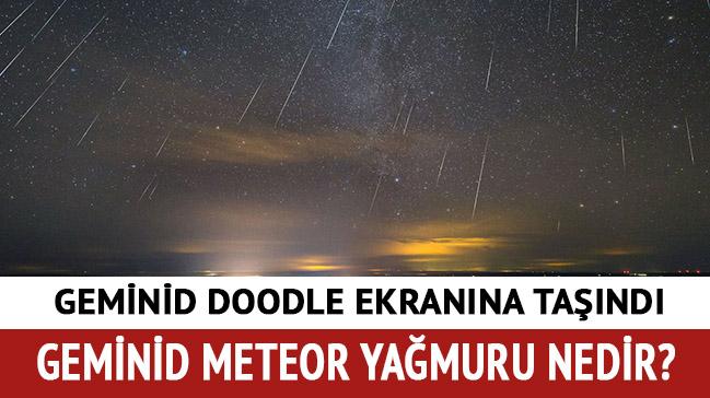 Geminid Meteor Yamuru nasl nereden izlenir"