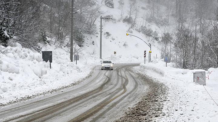 Kartepe'de kar kalnl 70 santime ulat 