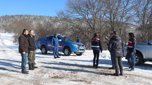 Almanya'dan gelen ihbar zerine Bolu Da'nda aranan otomobil Konya'da bulundu