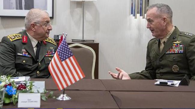 ABD Genelkurmay Bakan, Orgeneral Gler ile telefonda Suriye konusunu konutu
