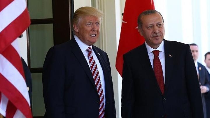 Cumhurbakan Erdoan, Trump ile telefonda grt