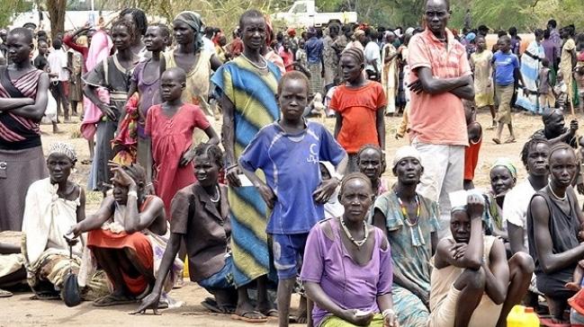 Gney Sudan'da milyonlarca kii yerinden edildi 