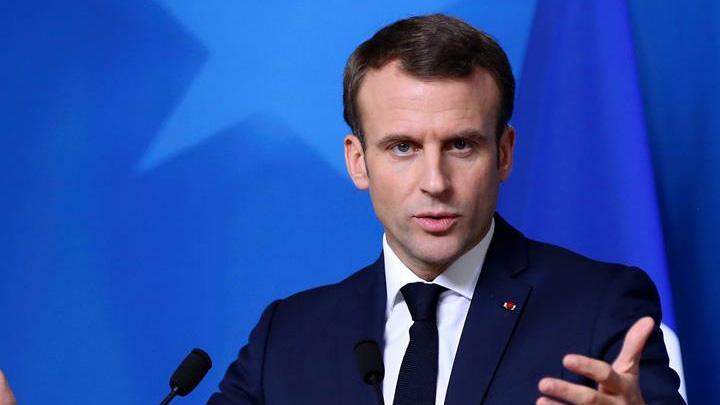 Macron'dan 'skunet' ve 'dzen' ars yapt
