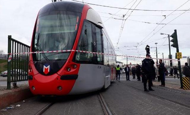 Cevizliba'da tramvay kazas: Seferler yaplamyor