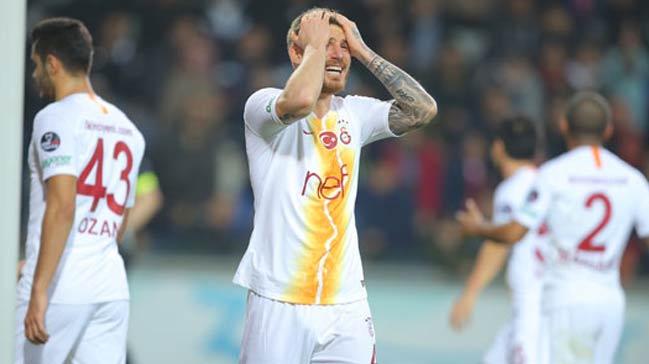 Galatasaray deplasmanda 'byk' ma kazanamyor