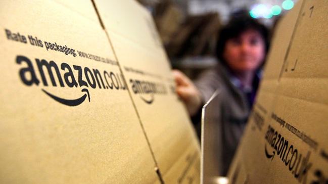 Almanya'daki Amazon iileri greve gitti