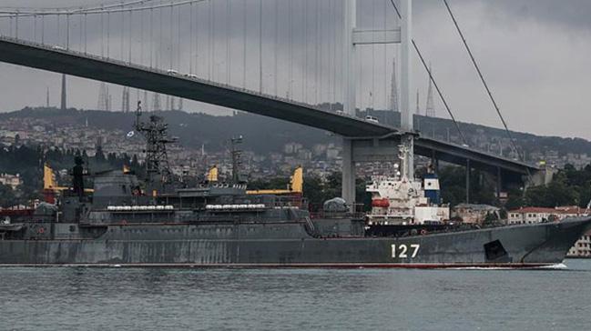 Rus sava gemisi stanbul Boaz'ndan geti