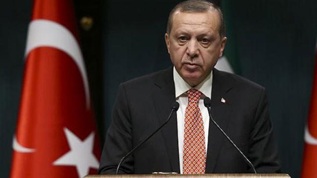 Bakan Erdoan'dan ehit ailesine basal telgraf