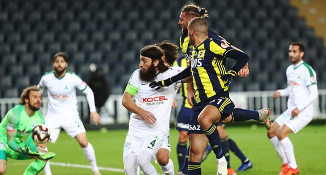 Fenerbahe 5 eksikle Giresunspor deplasmannda