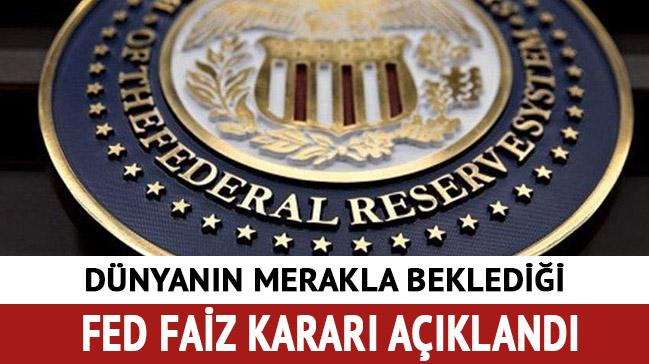 FED faiz karar ne oldu" (Dolar ne kadar") FED faiz toplants sonucu son dakika