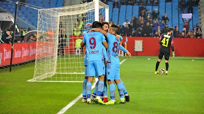 Trabzonspor, kupada frtna gibi esti!