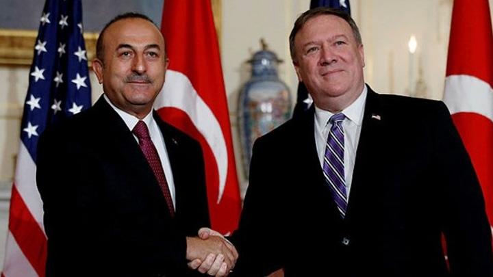 Bakan avuolu, ABD'li mevkida Pompeo ile grt