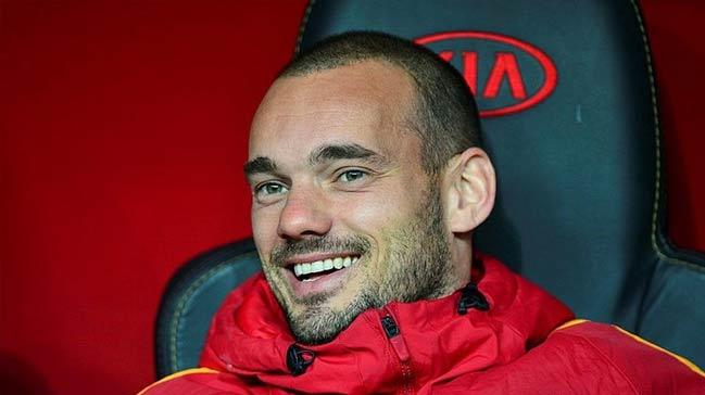 Wesley Sneijder, Galatasaraya dnme konusuna scak bakyor