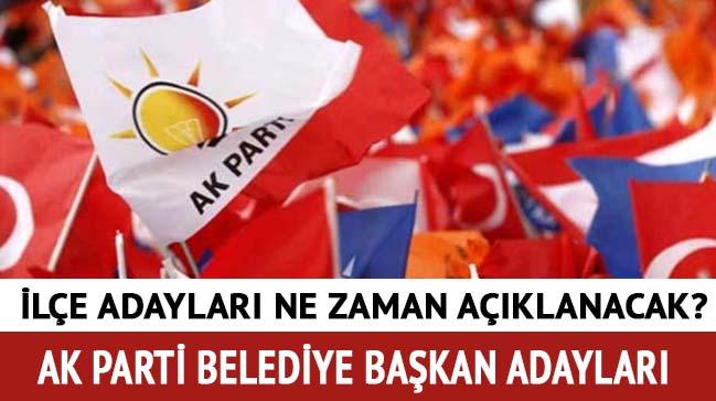 AK Parti'den belediye bakan adaylar aklamas